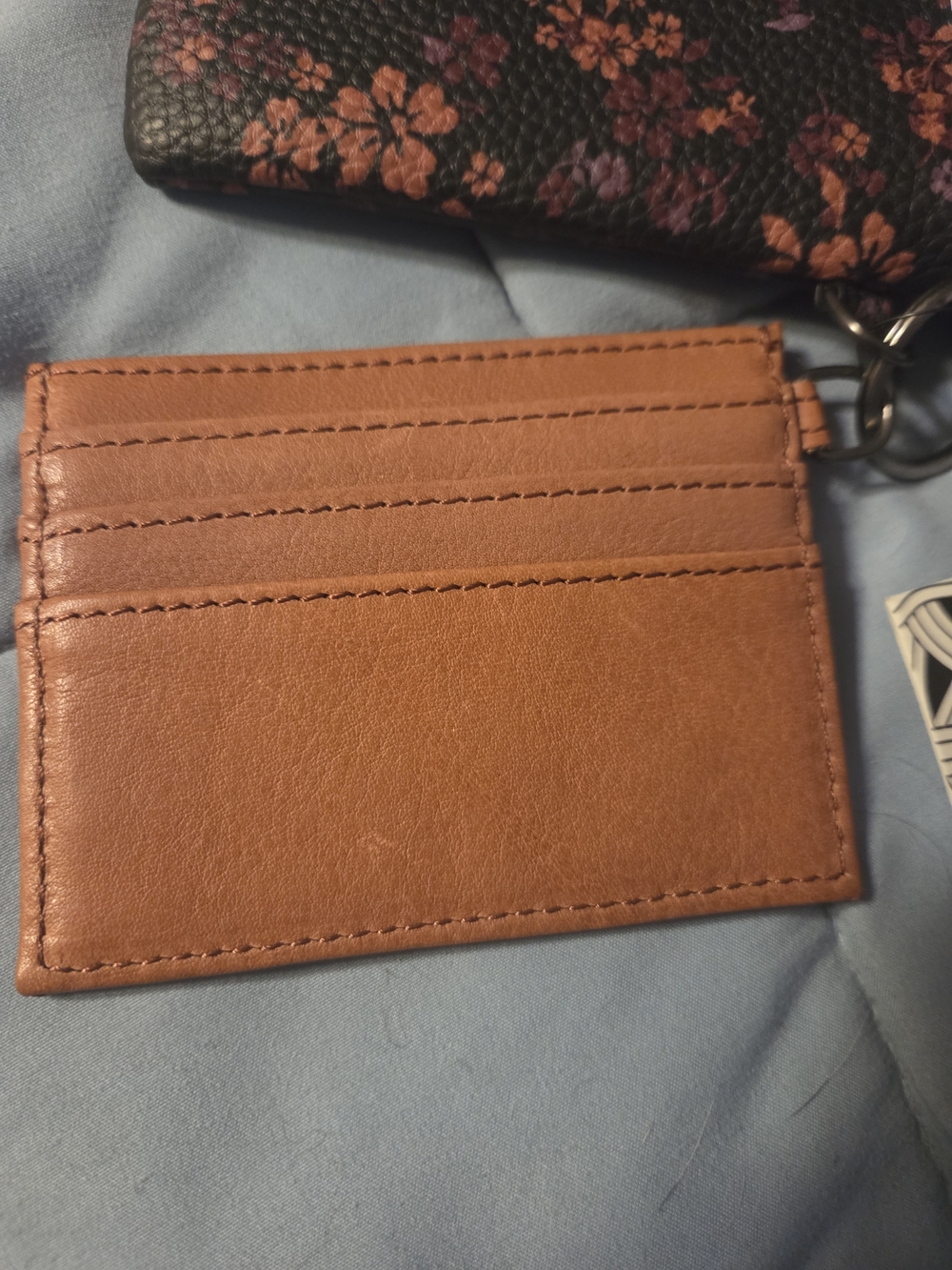 3 Piece Leather Crossbody, Wristlet, Card Holder Set from The Sak NEW wTags - Picture 5 of 8